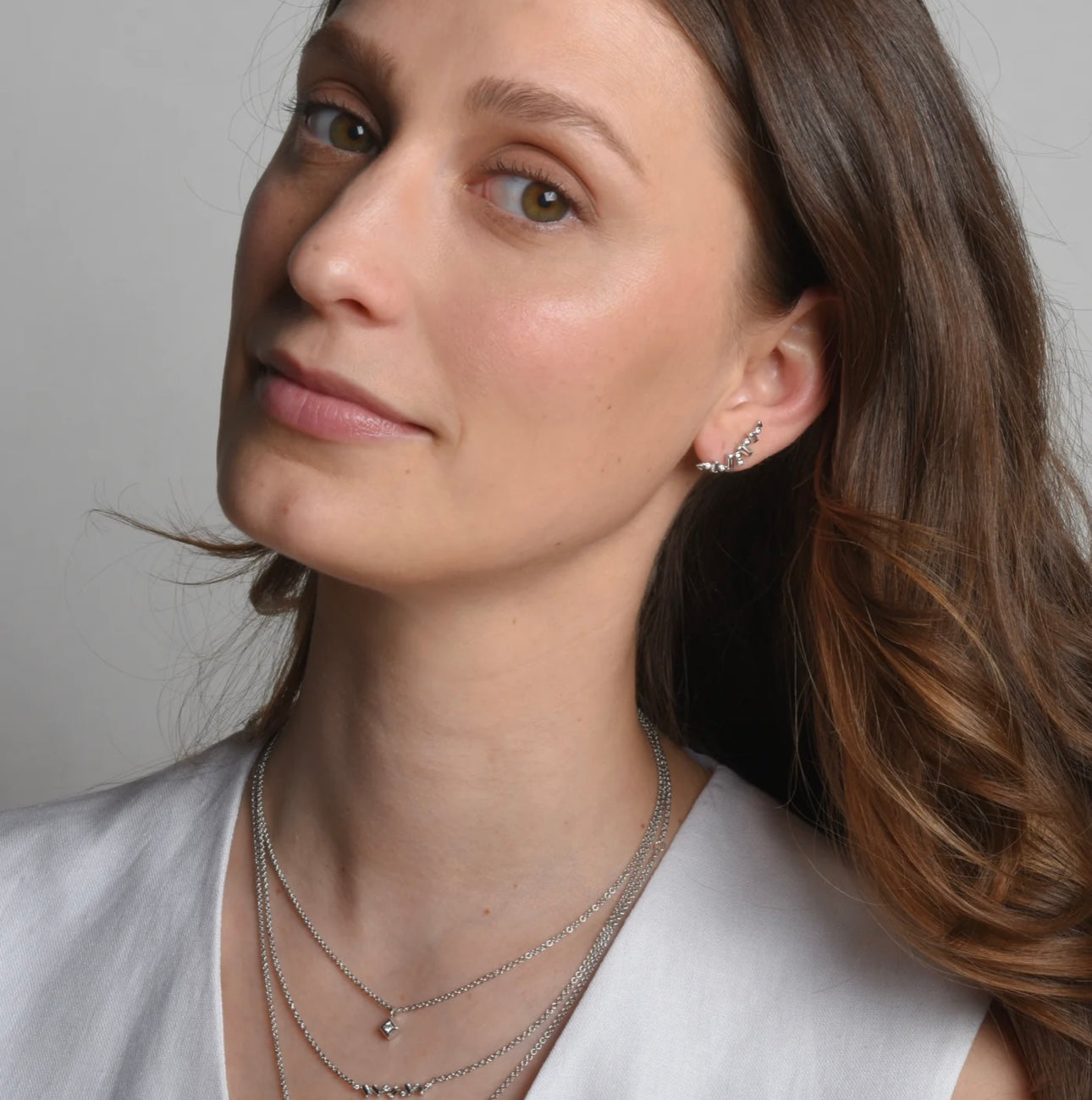 Lands Collection Ice Earring