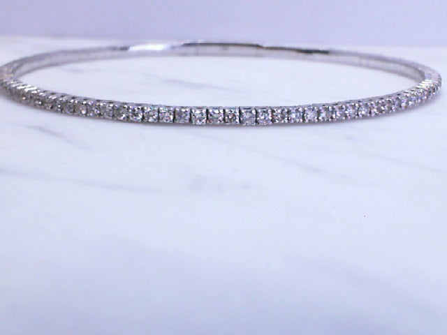 14kw 1.74 diamond flex bangle bracelet
