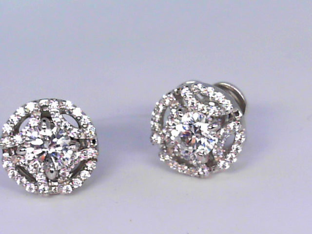 Precious Metal (No Stones) Earring