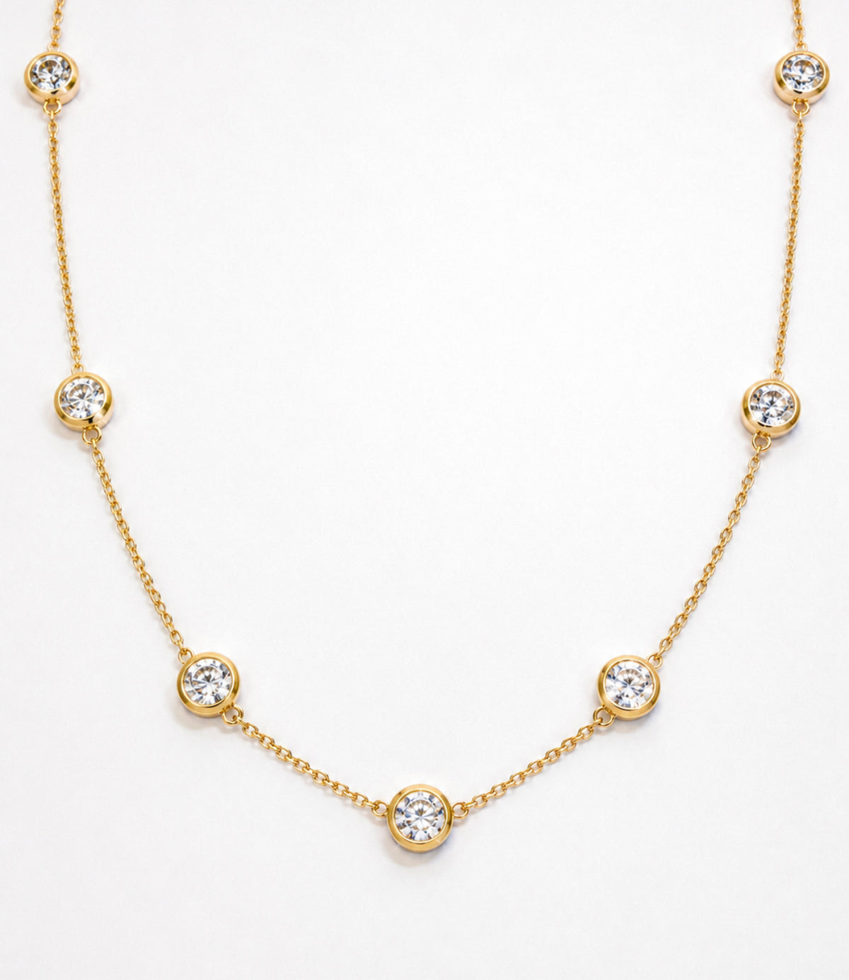 14K, yellow gold, 1.50 carat, lab grown diamonds by the yard.