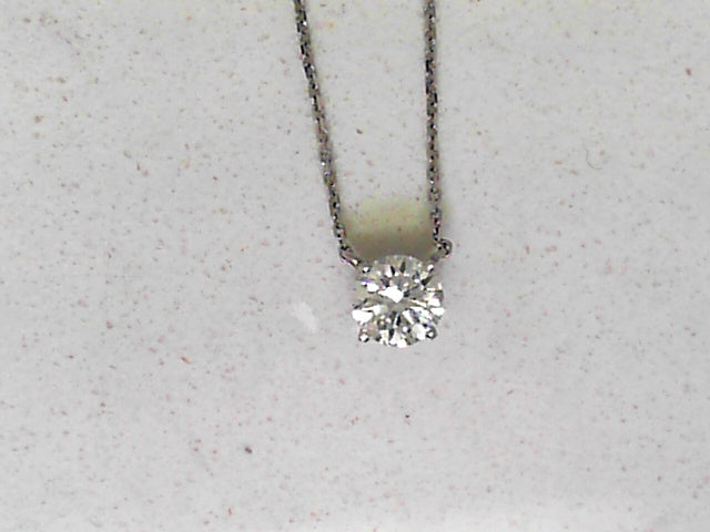 1.15ct floating diamond solitaire pendant