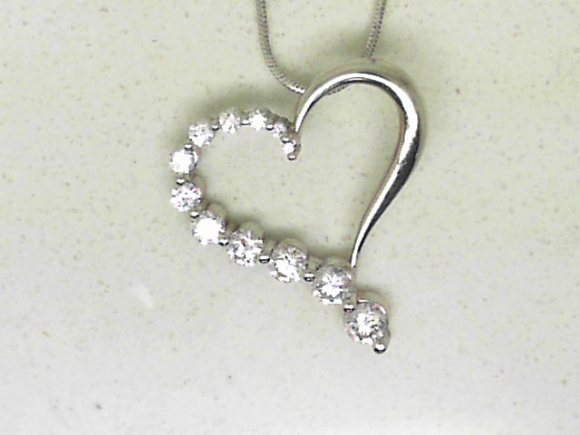 Diamond Heart Pendant