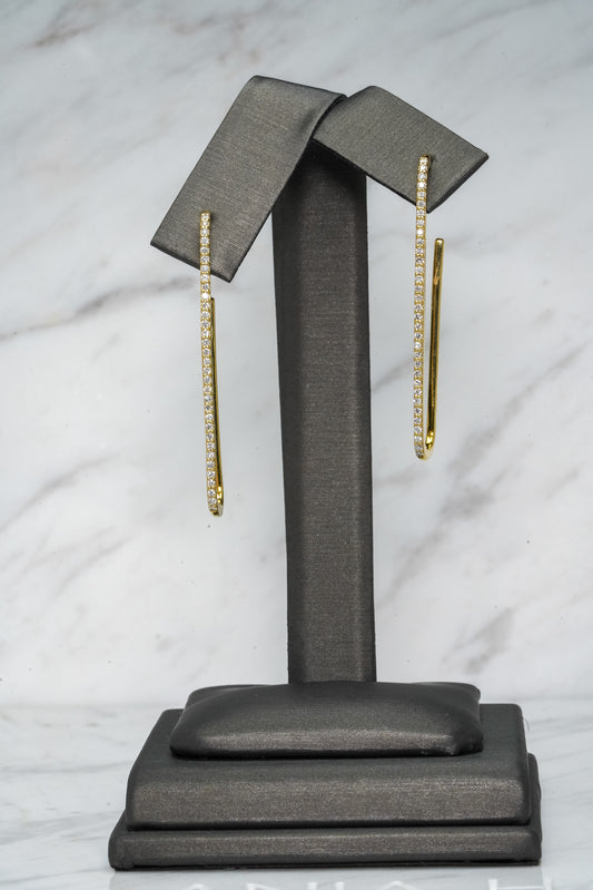 Paper Clip Earrings