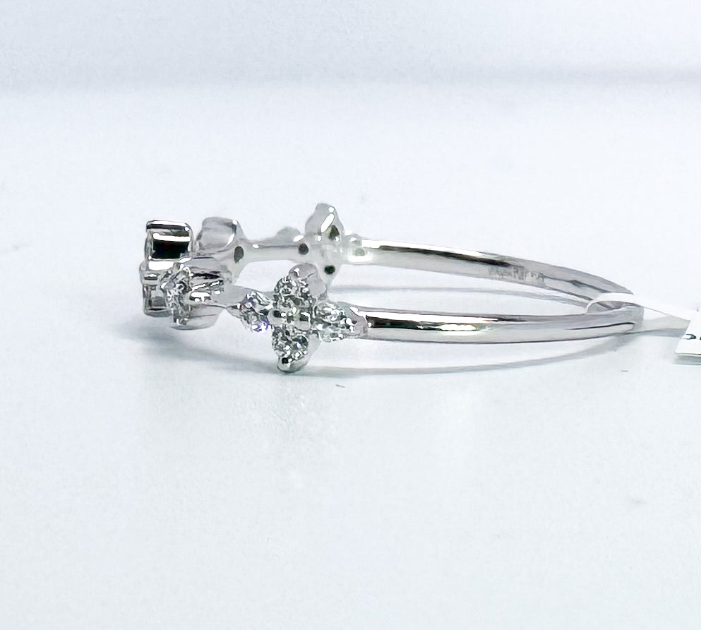 14kw .20 dtw diamond wedding/anniversary band