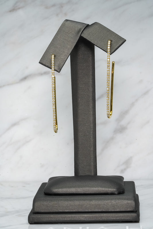 Paper Clip Earrings