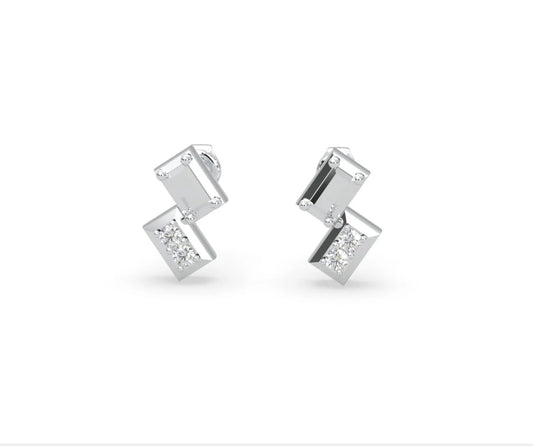 Lands Collection- Ice Earrings