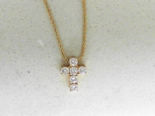 Small Diamond Cross