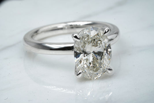 3ct Lab Diamond Solitaire