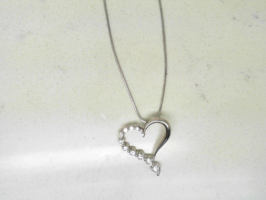 Diamond Heart Pendant