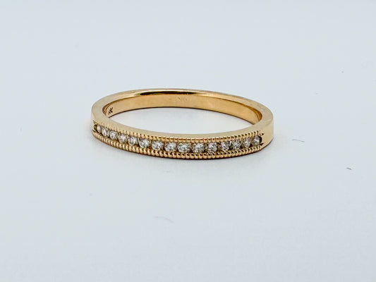 Yellow Gold Channel Band