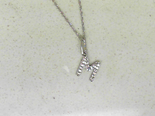Diamond "M" initial
