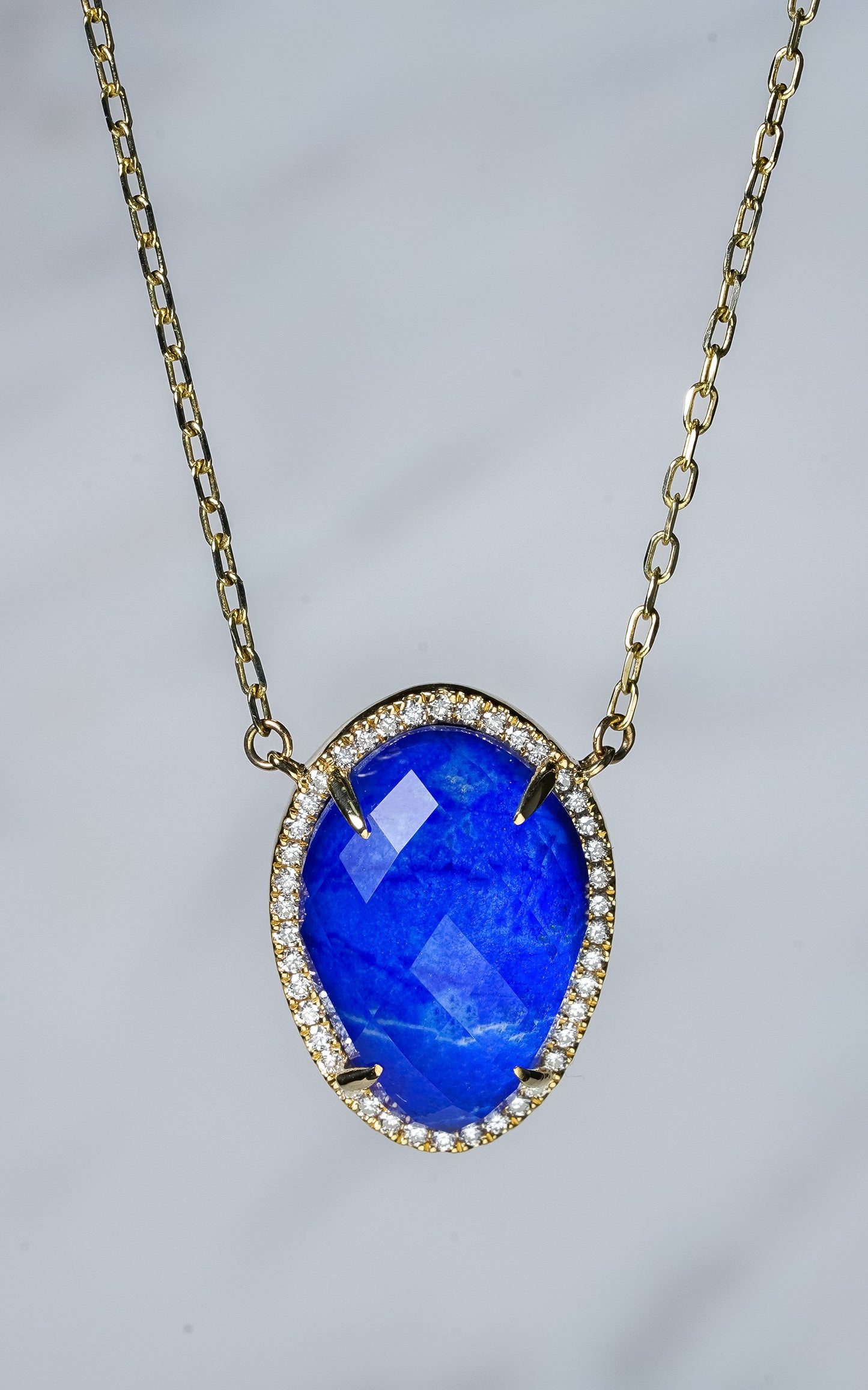 Lapis Doublet Pendant