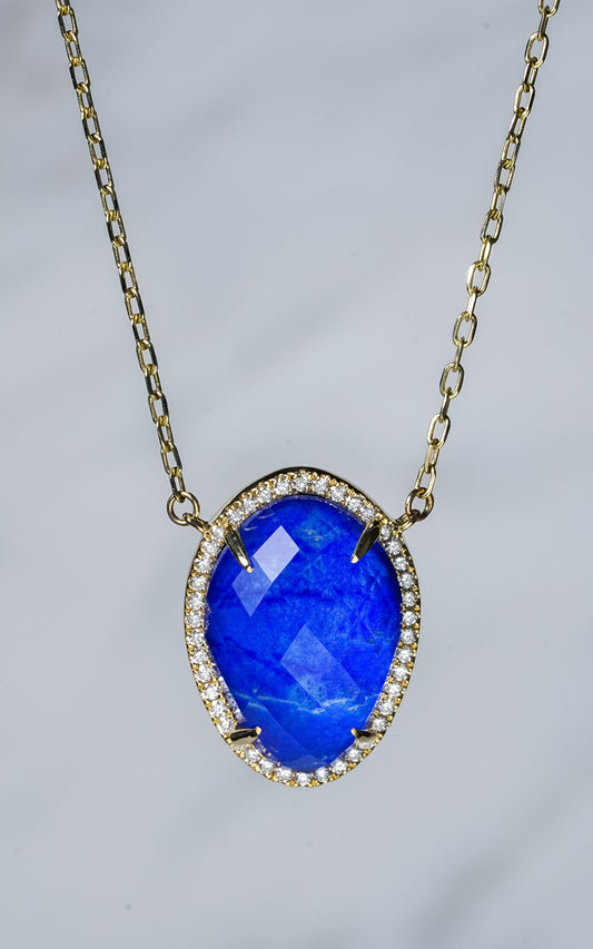 Lapis Doublet Pendant